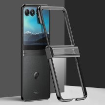 Захисний чохол Deexe Hinge Guard (FF) для Motorola Razr 50 - Black: фото 1 з 9