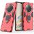Захисний чохол Deexe Hybrid Case для Honor Magic 7 Lite - Red: фото 1 з 6