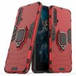 Защитный чехол Deexe Hybrid Case для Huawei Honor 20 / Nova 5T - Red (237113R)