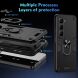 Захисний чохол Deexe Hybrid Shell для Infinix Hot 60 Pro Plus - Black (387913B). Фото 7 з 7