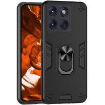 Захисний чохол Deexe Hybrid Shell для Motorola Edge 70 - Black: фото 1 з 7