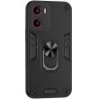 Защитный чехол Deexe Hybrid Shell для Motorola Moto G05 - Black (372722B)