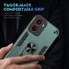 Защитный чехол Deexe Hybrid Shell для Motorola Moto G05 - Black (372722B). Фото 6 из 7