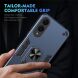 Защитный чехол Deexe Hybrid Shell для Samsung Galaxy S25 Edge (S937) - Blue (377572L). Фото 5 из 7