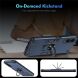 Защитный чехол Deexe Hybrid Shell для Samsung Galaxy S25 Edge (S937) - Blue (377572L). Фото 6 из 7