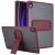 Захисний чохол Deexe Kick Shell для Samsung Galaxy Tab S9 (X710/716) / S9 FE (X510/516) - Wine Red: фото 1 з 10
