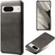 Защитный чехол Deexe Leather Back Cover для Google Pixel 8A - Black (341013B). Фото 1 из 4