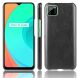 Защитный чехол Deexe Leather Back Cover для Realme C11 - Black (214713B). Фото 1 из 7