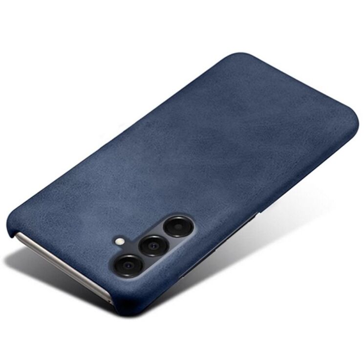Защитный чехол Deexe Leather Back Cover для Samsung Galaxy A16 (A165) - Blue: фото 3 из 4