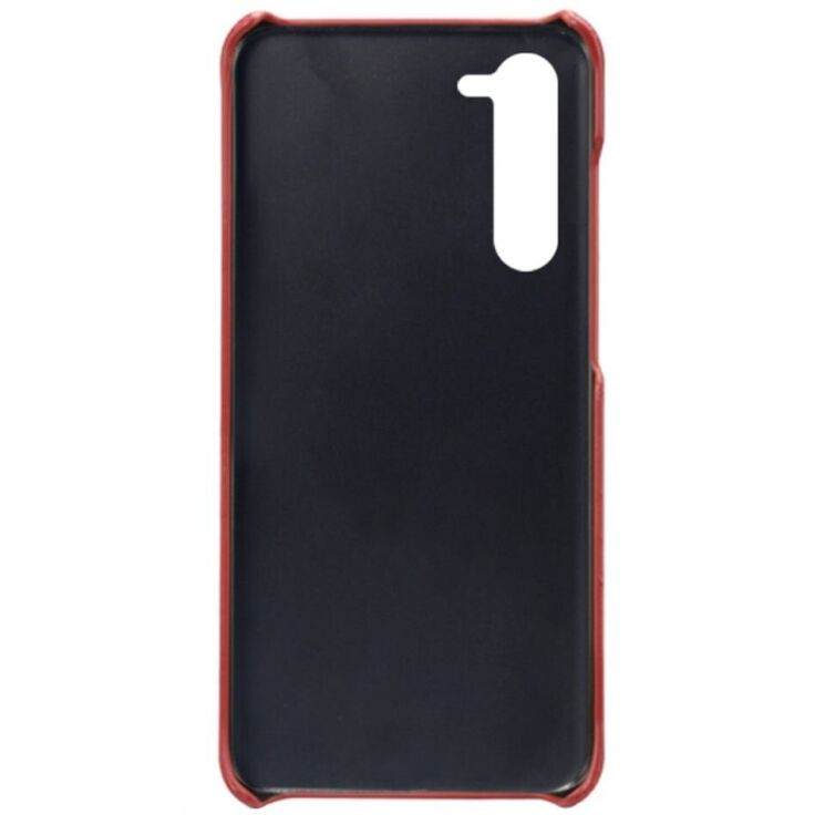 Защитный чехол Deexe Leather Back Cover для Samsung Galaxy S24 Plus - Red: фото 4 из 4