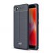 Защитный чехол Deexe Leather Cover для Xiaomi Redmi 6A - Dark Blue (157913DB). Фото 1 из 9