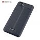 Защитный чехол Deexe Leather Cover для Xiaomi Redmi 6A - Dark Blue (157913DB). Фото 2 из 9