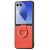 Защитный чехол Deexe Litchi Ring Case для Samsung Galaxy Flip 8 - Orange: фото 1 из 11