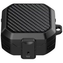 Захисний чохол Deexe Lock Design для Samsung Galaxy Buds 4 / Buds 4 Pro - Black: фото 1 з 7