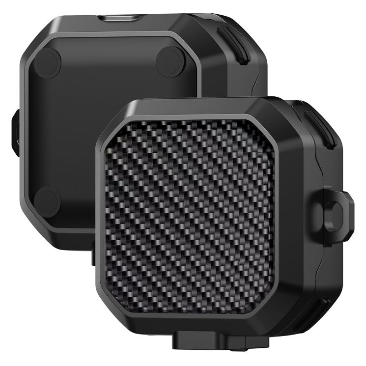 Захисний чохол Deexe Lock Design для Samsung Galaxy Buds 4 / Buds 4 Pro - Black: фото 2 з 7