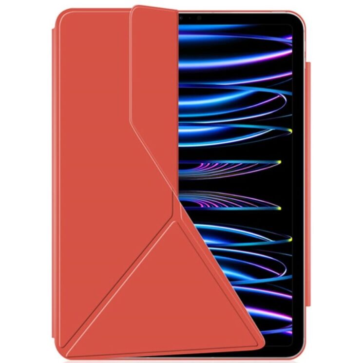 Защитный чехол Deexe Magnetic Case для Apple iPad Pro 13 (2024) - Red: фото 3 из 7