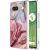 Защитный чехол Deexe Marble Case для Google Pixel 7a - Rose Gold: фото 1 из 6