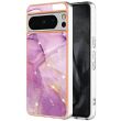 Защитный чехол Deexe Marble Style для Google Pixel 8 Pro - Light Purple (325834LV)