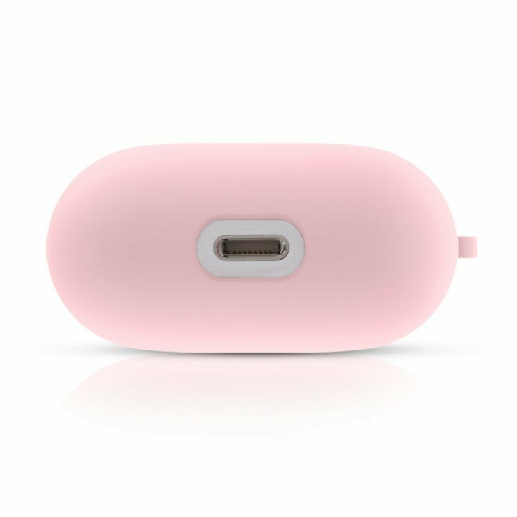 Защитный чехол Deexe Matte Case для Apple AirPods 1 / 2 - Pink: фото 6 из 6