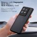 Защитный чехол Deexe Matte Skin для Motorola Edge 50 Pro - Transparent Black (353639H). Фото 7 из 11