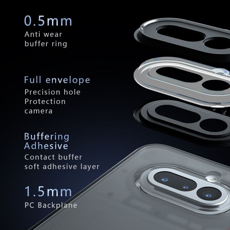 Захисний чохол Deexe Matte Skin для Nothing Phone (4a) - Transparent Black (411312TB) Захисний чохол Deexe Matte Skin для Nothing Phone (4a) - Transparent Black: фото 9 з 10