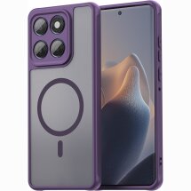 Захисний чохол Deexe Matte Skin with MagSafe для Motorola Signature - Purple: фото 1 з 8