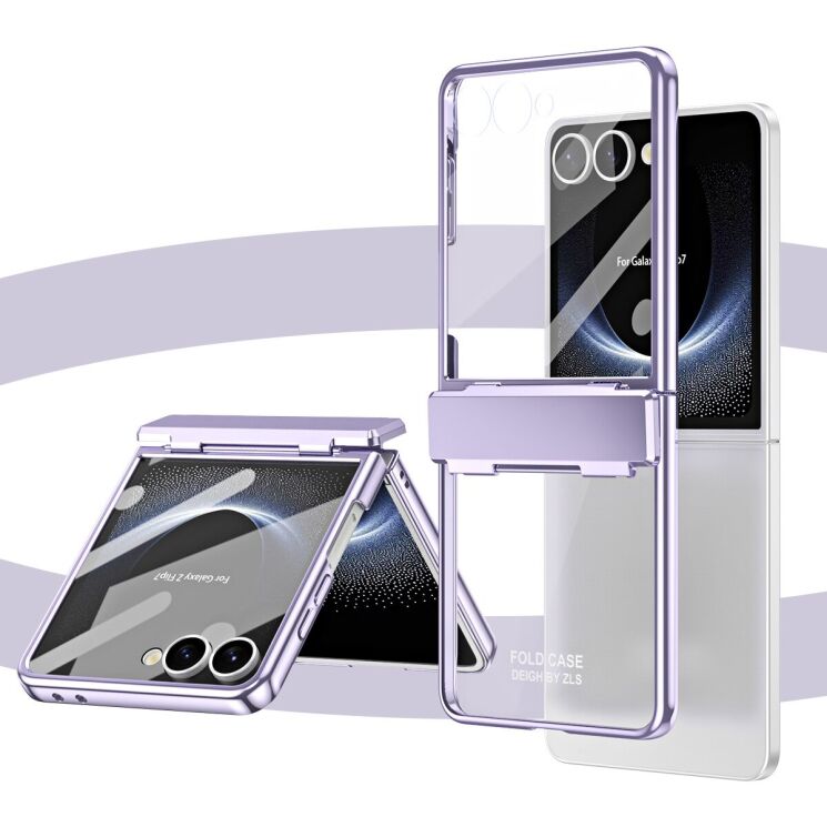 Захисний чохол Deexe Mirage Series для Samsung Galaxy Flip 7 - Black: фото 4 з 13