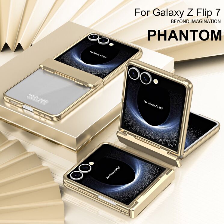 Захисний чохол Deexe Mirage Series для Samsung Galaxy Flip 7 - Black: фото 5 з 13