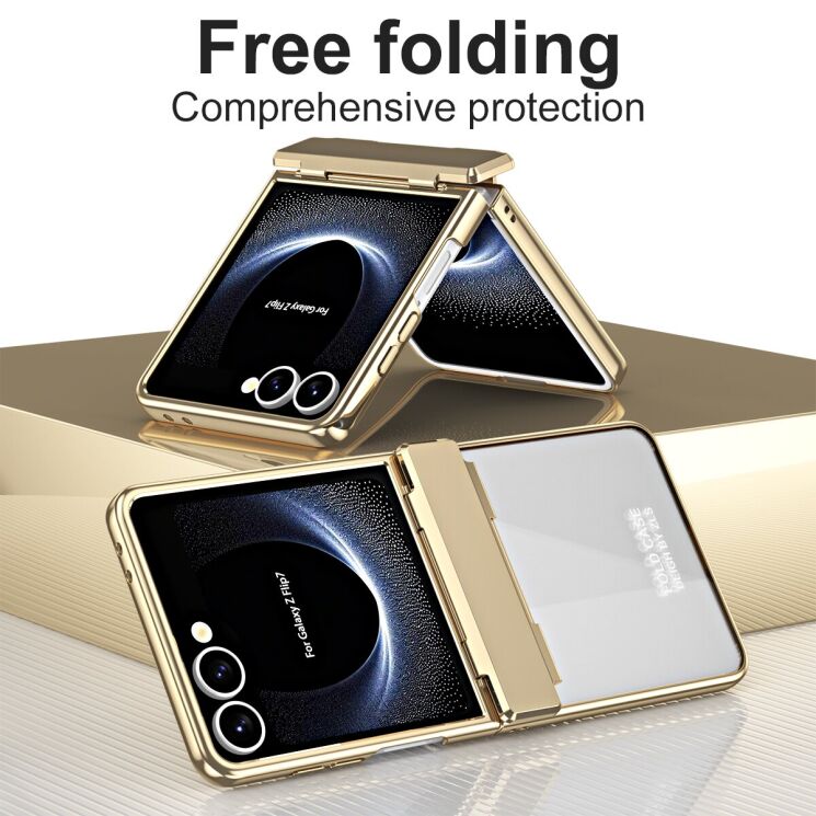Захисний чохол Deexe Mirage Series для Samsung Galaxy Flip 7 - Black: фото 7 з 13