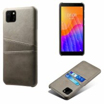 Захисний чохол Deexe Pocket Case для Huawei Y5p - Grey: фото 1 з 7