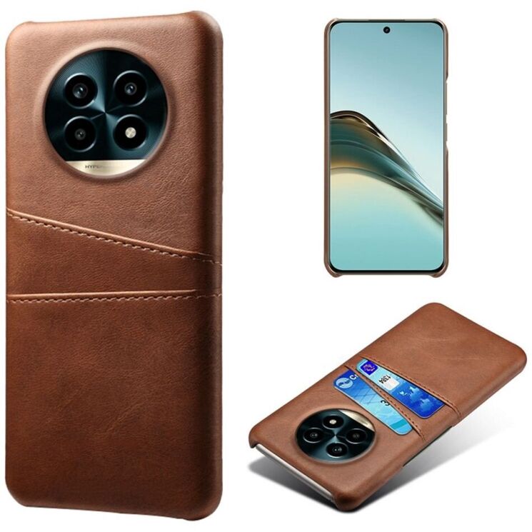 Захисний чохол Deexe Pocket Case для Realme 13 Pro / 13 Pro Plus - Brown: фото 1 з 5