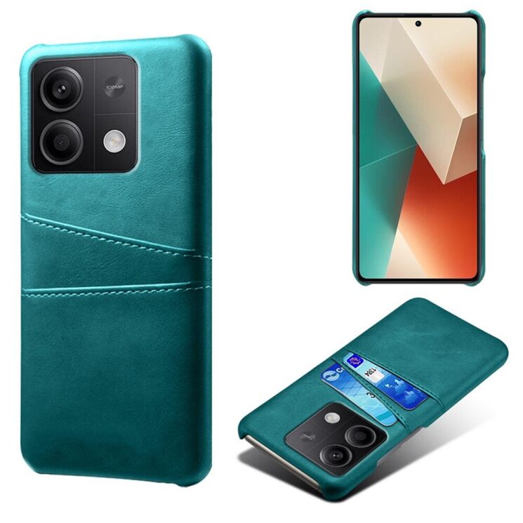 Защитный чехол Deexe Pocket Case для Xiaomi Redmi Note 13 5G - Green: фото 1 из 4