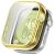 Защитный чехол Deexe Protective Frame для Huawei Watch Fit 3 - Gold: фото 1 из 7
