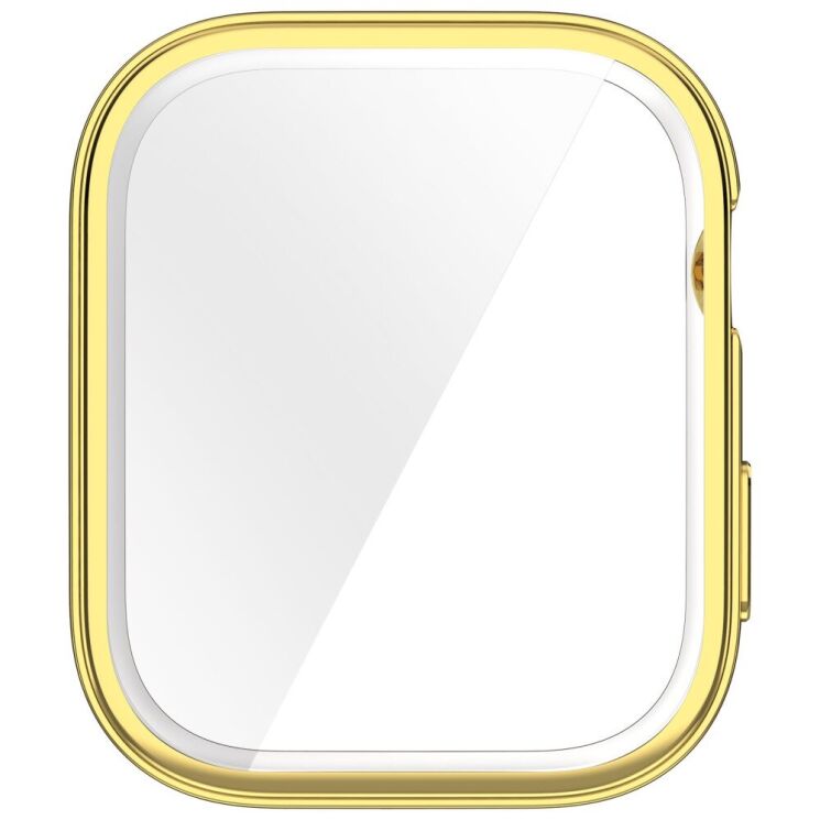 Защитный чехол Deexe Protective Frame для Huawei Watch Fit 3 - Gold: фото 4 из 7
