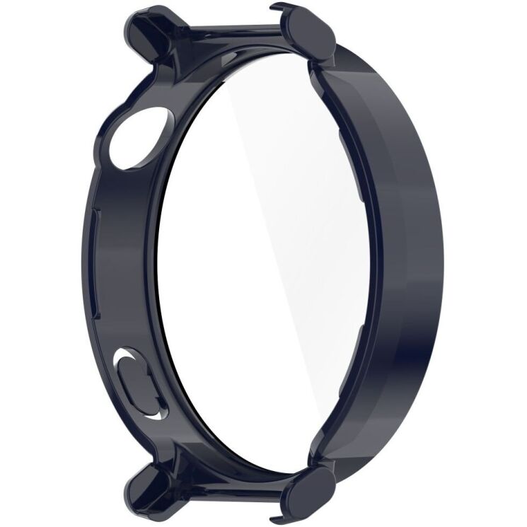 Защитный чехол Deexe Protective Frame для Huawei Watch GT 5 Pro (42mm) - Dark Blue: фото 4 из 7