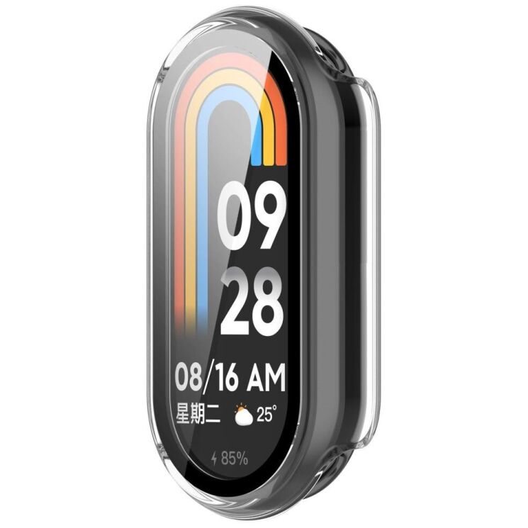 Защитный чехол Deexe Protective Frame для Xiaomi Mi Smart Band 9 - Transparent: фото 2 из 8