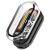 Захисний чохол Deexe Protective Frame для Xiaomi Mi Smart Band 9 - Transparent: фото 1 з 8