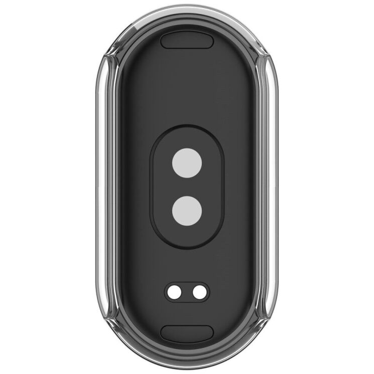 Защитный чехол Deexe Protective Frame для Xiaomi Mi Smart Band 9 - Transparent: фото 7 из 8