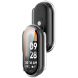 Защитный чехол Deexe Protective Frame для Xiaomi Mi Smart Band 9 - Transparent (359402T). Фото 3 из 8