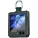 Защитный чехол Deexe Ring Case для Samsung Galaxy Flip 6 - Midnight Green (357518MG). Фото 1 из 9