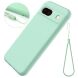 Защитный чехол Deexe Silicone Case для Google Pixel 8A - Green (341025G). Фото 2 из 8