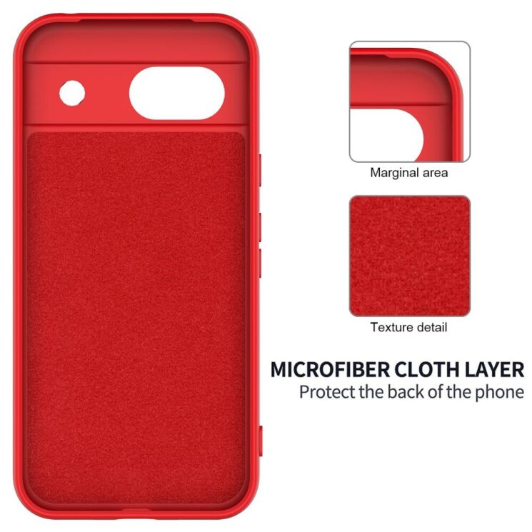 Защитный чехол Deexe Silicone Case для Google Pixel 8A - Green: фото 8 из 8
