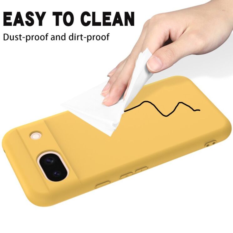Защитный чехол Deexe Silicone Case для Google Pixel 8A - Green: фото 7 из 8