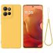 Защитный чехол Deexe Silicone Case для Motorola Moto G86 - Yellow (383330Y). Фото 1 из 9