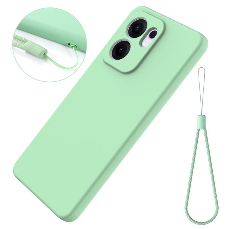 Защитный чехол Deexe Silicone Case для OPPO Reno 13 F/FS 5G - Yellow: фото 7 из 8