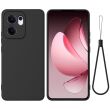 Защитный чехол Deexe Silicone Case для OPPO Reno 13 F/FS 5G - Black (375720B)