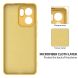Защитный чехол Deexe Silicone Case для OPPO Reno 13 F/FS 5G - Yellow (375720Y). Фото 6 из 8
