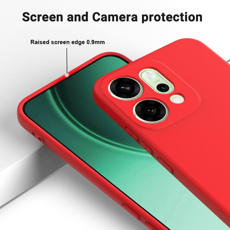 Захисний чохол Deexe Silicone Case для OPPO Reno 14 5G - Black: фото 5 з 9