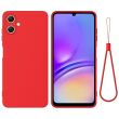Защитный чехол Deexe Silicone Case для Samsung Galaxy A06 (A065) - Red (365114R)
