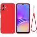 Защитный чехол Deexe Silicone Case для Samsung Galaxy A06 (A065) - Red (365114R). Фото 1 из 8
